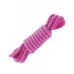 Бондажная верёвка FF Mini Silk Rope розовая - фото 1