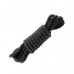 Бондажная верёвка FF Mini Silk Rope черная - фото 1