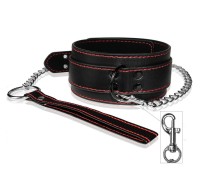 Ошейник с поводком Bondage Fetish Pleasure collar