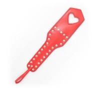 Пэдл с металлическими заклепками красный 