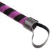 Черно-фиолетовая плеть замшевая - фото 2