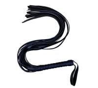 Плеть черная БДСМ