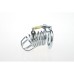 Мужской стальной пояс верности внутренний диаметр запорного кольца 4,5 см - фото 1
