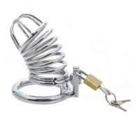 Мужской стальной пояс верности внутренний диаметр запорного кольца 4,5 см