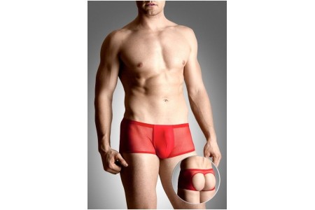 Красные мужские шорты с открытыми ягодицами XL