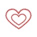 Пэстисы Bijoux Mimi Heart Red красные - фото 1