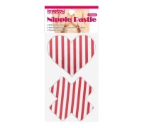 Набор интригующих пэстисов для груди Cross and Heart Nipple Pasties