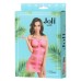 Розовое платье-сетка Joli Miami L/XL - фото 3