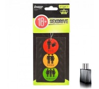 Ароматизатор в авто бумажный Sexdrive Светофор эгоист