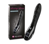 Вибратор с электростимуляцией Mystim Sizzling Simon Black Edition