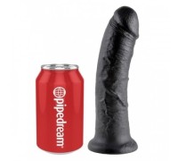 Фаллоимитатор King Cock 8 in Cock черный с присоской