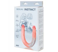 Двойной фаллоимитатор с хребтом Sensual Instinct
