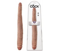Двухсторонний фаллоимитатор King Cock 16 Tapered Double Dildo
