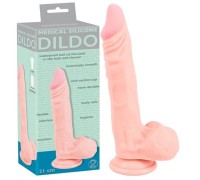 Фаллоимитатор реалистик Medical Silicone Dildo 21 см