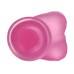 Розовый фаллос Jelly Studs Crystal Dildo Medium - фото 4
