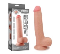 Большой реалистичный фаллос на присоске Skinlike Soft Cock 8 in