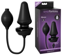 Большая расширяющаяся анальная пробка AFE Inflatable Silicone Butt Plug