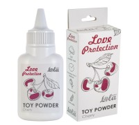 Пудра для игрушек Love Protection с ароматом вишни 30 гр