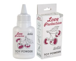 Пудра для игрушек Love Protection с ароматом вишни 30 гр