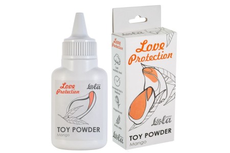 Пудра для игрушек Love Protection с ароматом манго 15 гр