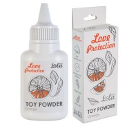 Пудра для игрушек Love Protection с ароматом апельсина 15 гр
