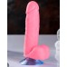 Фигурное мыло-пенис на присоске 13 см, розовое 100 гр - фото 3