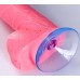 Фигурное мыло-пенис на присоске 13 см, розовое 100 гр - фото 1
