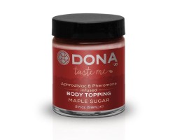 Карамель для тела с феромонами и афродизиаками Dona Body Topping Maple Sugar