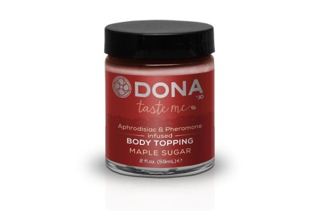 Карамель для тела с феромонами и афродизиаками Dona Body Topping Maple Sugar