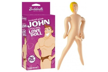 Мини-кукла для секса Travel Size John Blow Up Doll