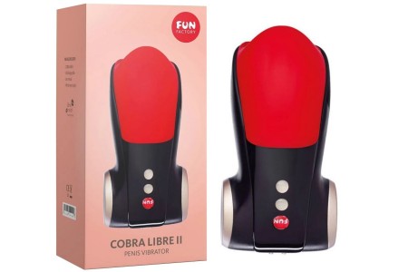 Мастурбатор Fun Factory Cobra Libre II красно-черный