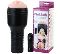 Вибромастурбатор вагина в колбе Pink Lady