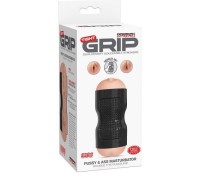 Мастурбатор 2 в 1 Tight Grip Pussy and Ass Masturbator