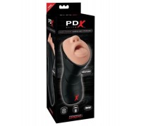Мастурбатор PDX ELITE Deep Throat Vibrating Stroker