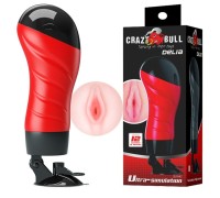 Вибро-мастурбатор на присоске Crazy Bull Delia