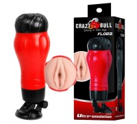 Мастурбатор вагина в тубе с присоской Crazy Bull Maurice