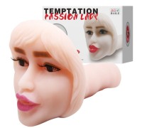 Лицо ротик-мастурбатор с вибрацией Passion Lady Temptation