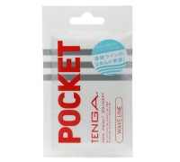 Карманный мастурбатор Tenga Pocket - Wave Line