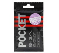 Карманный мастурбатор Tenga Pocket - Block Edge