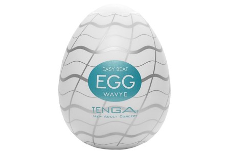 Мастурбатор яйцо Tenga Egg Wavy 2