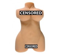 Мега мастурбатор с вибрацией 3D Solid Doll