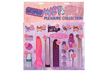 Набор секс игрушек влагозащищённый Waterproof Wet Wild Kit