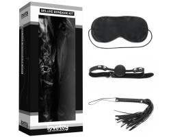Набор Deluxe Bondage Kit (маска кляп плеть)