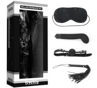 Набор Deluxe Bondage Kit (маска, вибростимулятор точки G, плеть, кляп-шар)