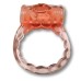 Эрекционное кольцо Luxe Поцелуй стриптизерши и презерватив в подарок - фото