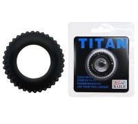 Эрекционное кольцо Titan с ребрышками