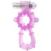 Виброкольцо розовое Beefcake Dual Rings Vibe - фото