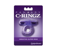 Эрекционное кольцо с вибрацией Fantasy C-Ringz Vibrating Super Ring