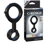 Необычное двойное колечко на пенис и мошонку Fantasy C-Ringz Ironman Duo-Ring	