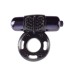 Эрекционное кольцо с вибрацией Fantasy C-Ringz Vibrating Super Ring черного цвета - фото 2